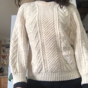 Vintage Wool Fisherman’s Knit Sweater